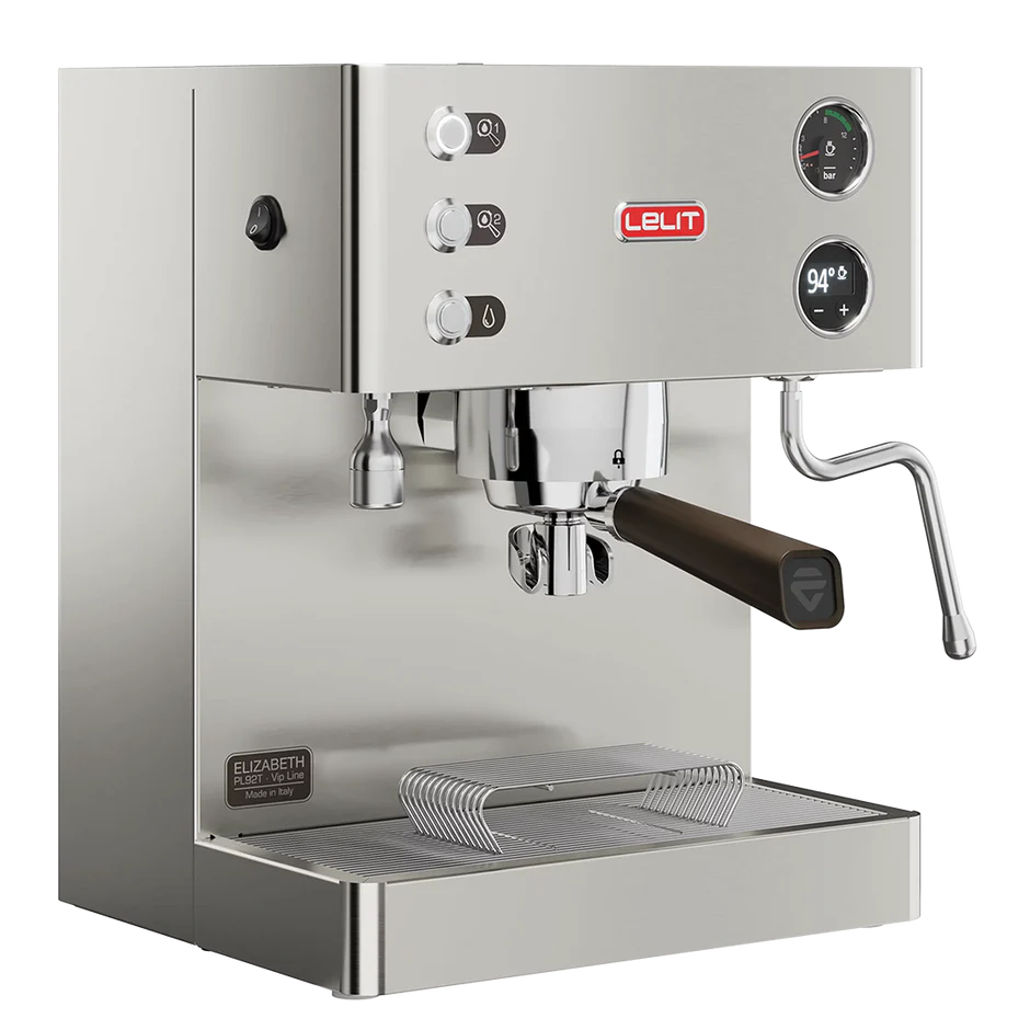 Lelit Elizabeth PL92T Coffee Machine Brushed Stainless Steel