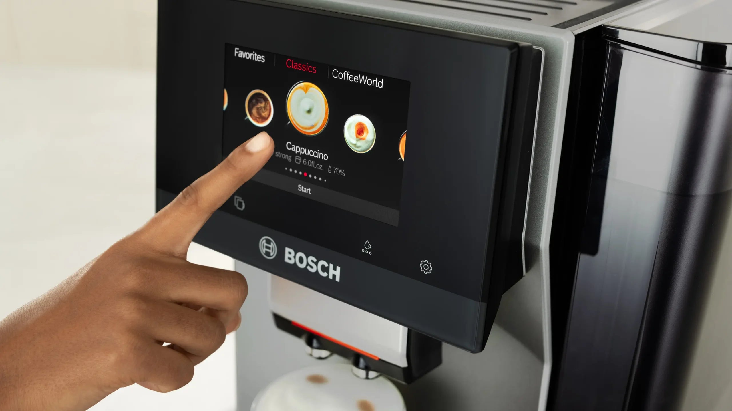 Bosch 800 Series Fully Automatic Espresso Machine