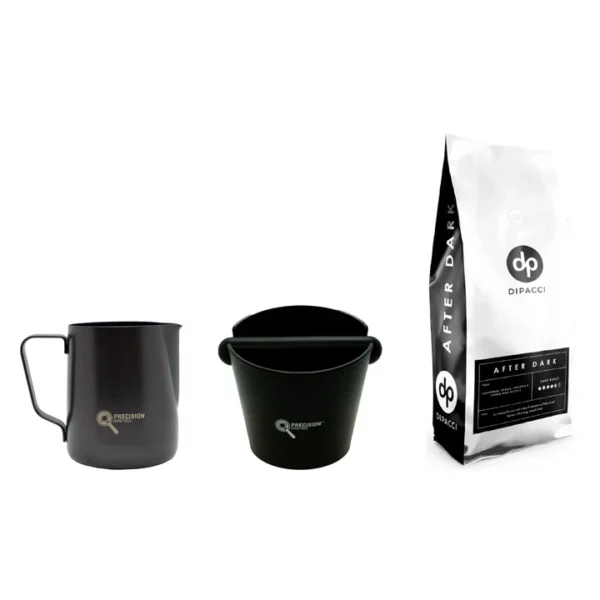 Rancilio Silvia V6 + Varia VS3 Coffee Grinder Gen 2 + 1kg After Dark Blend + Precision Accessories