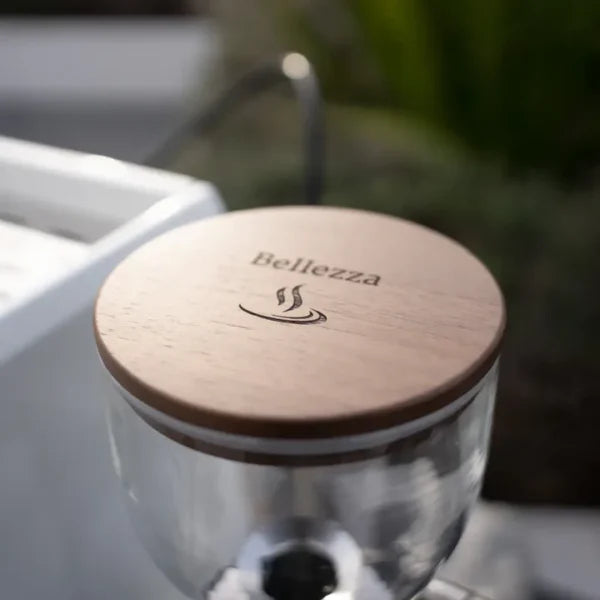 Bellezza Francesca in Custom White With Mazzer Mini Grinder & Accessories Package