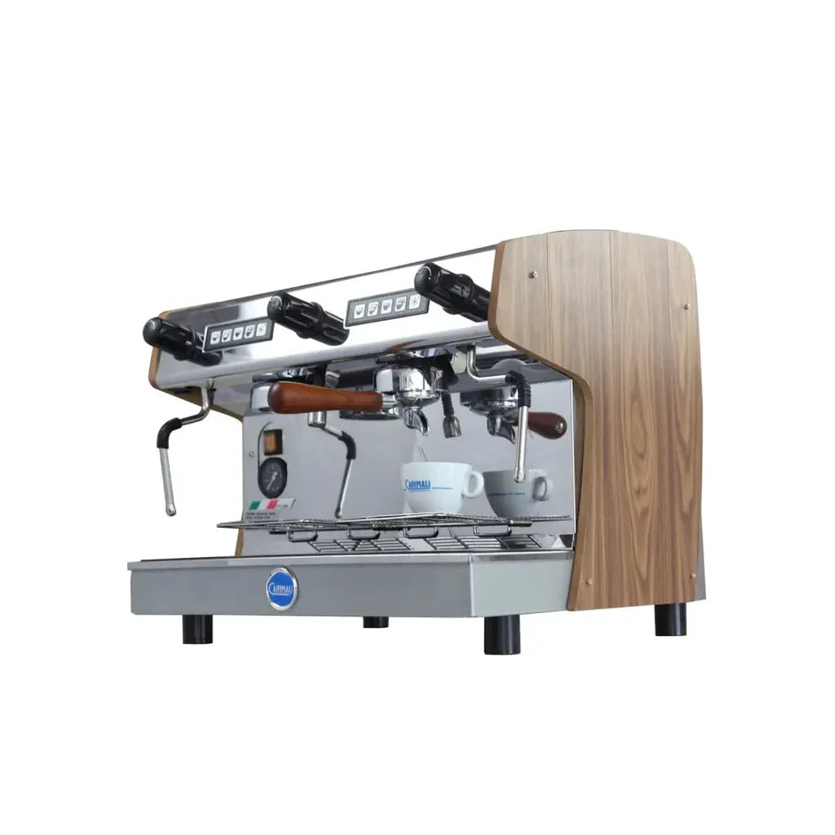 Carimali Pratica Coffee Machine Wooden