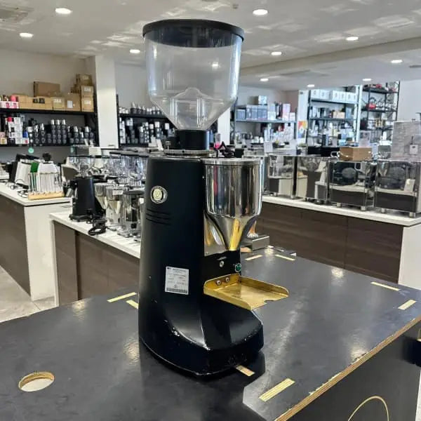 Clean Mazzer Robur Electronic With Custom Scale Holder Coffee Grinder