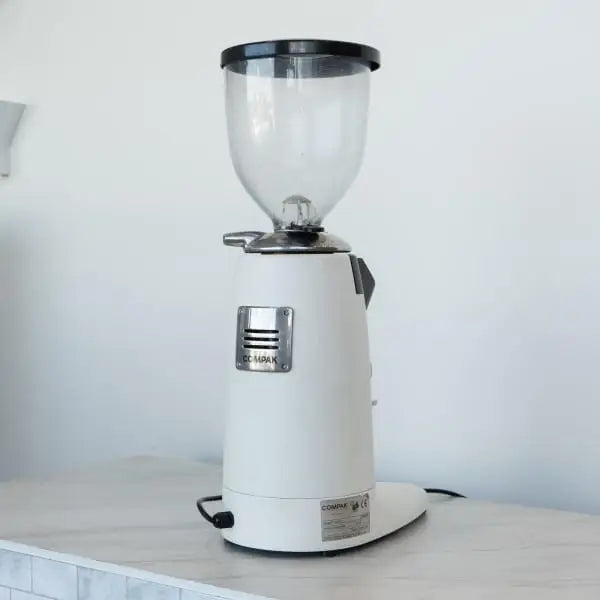 Compak E8 In White Coffee Grinder