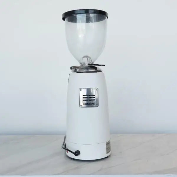 Compak E8 In White Coffee Grinder